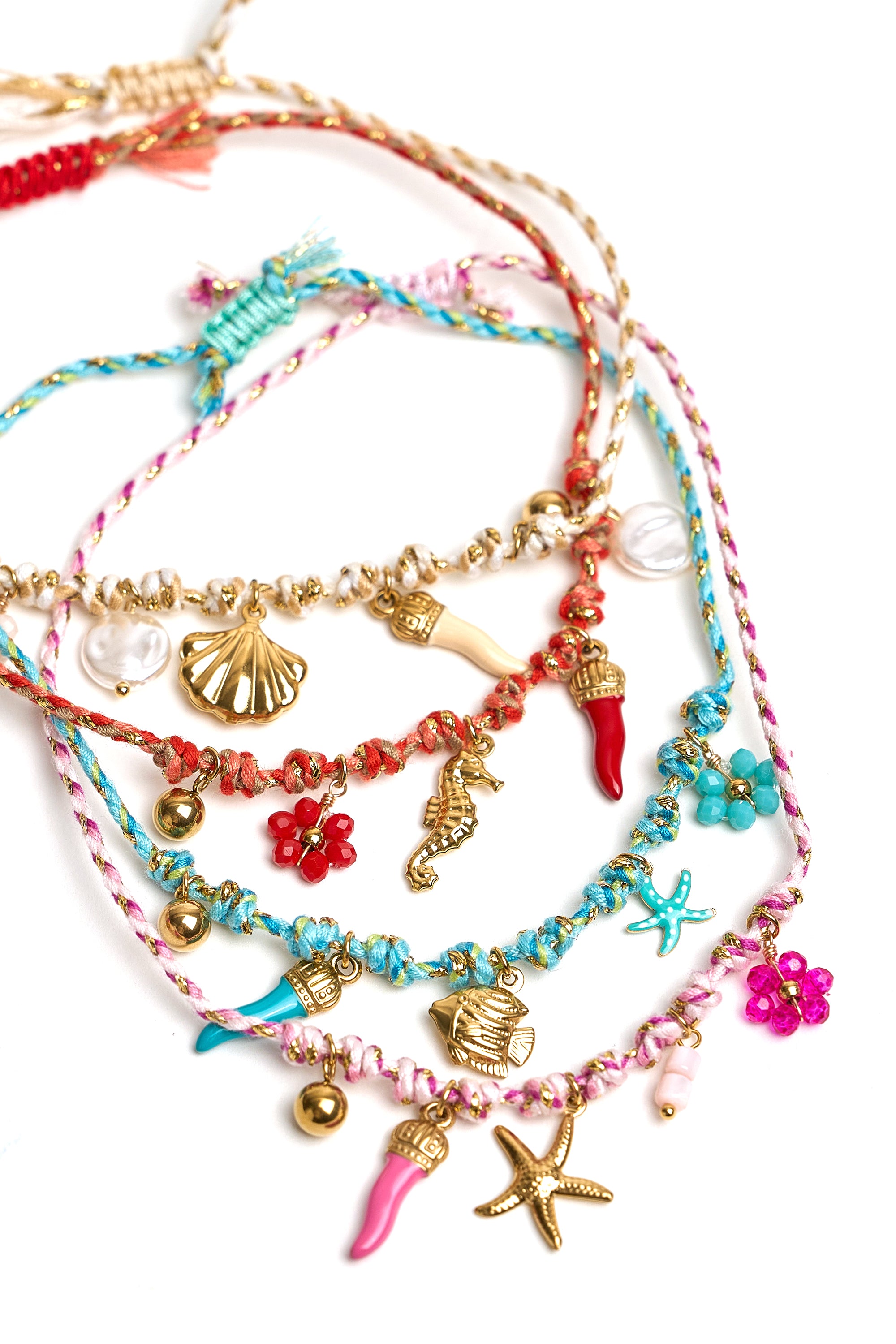 Çelik Summer Charms Bej Halhal