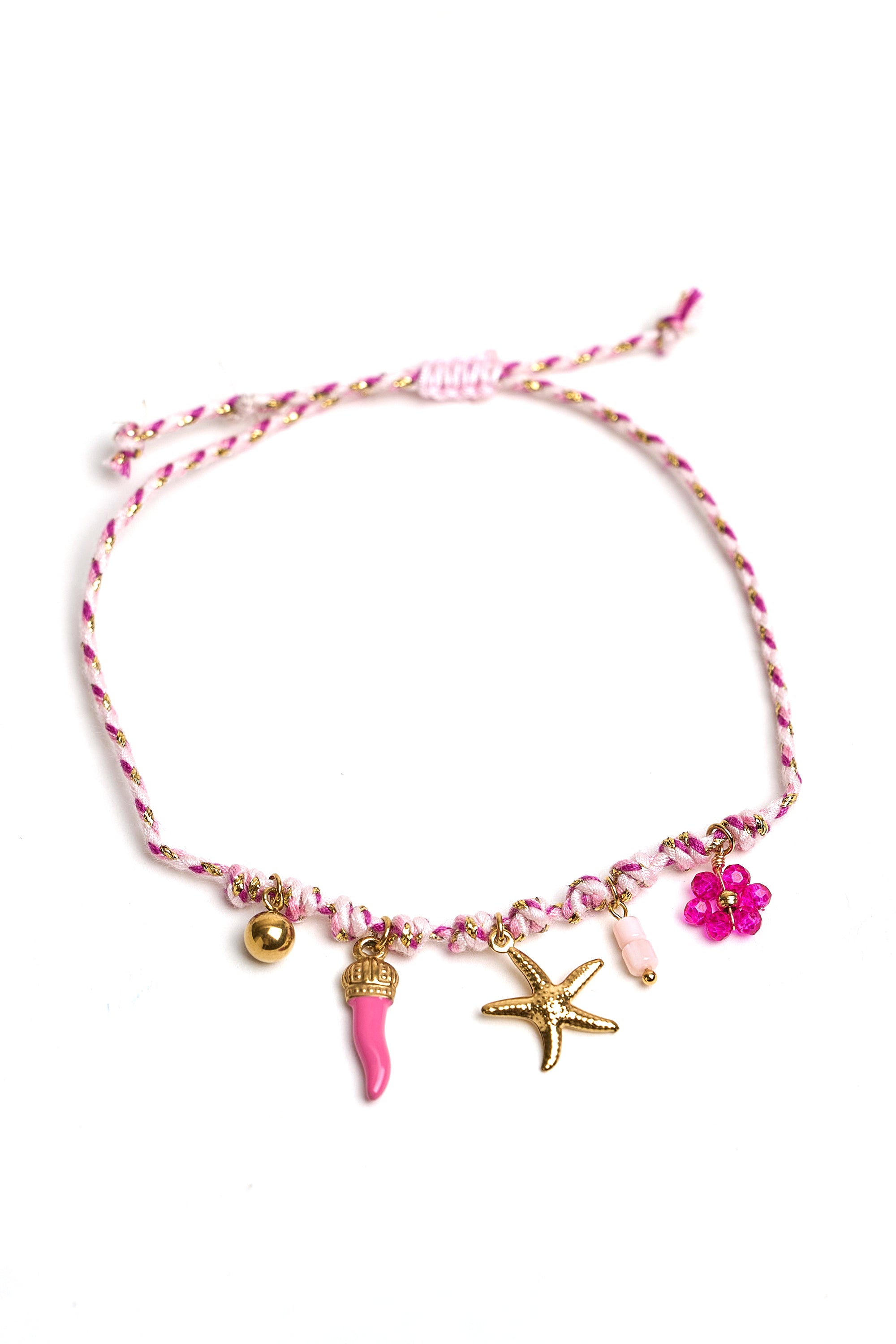 Çelik Summer Charms Pembe Halhal