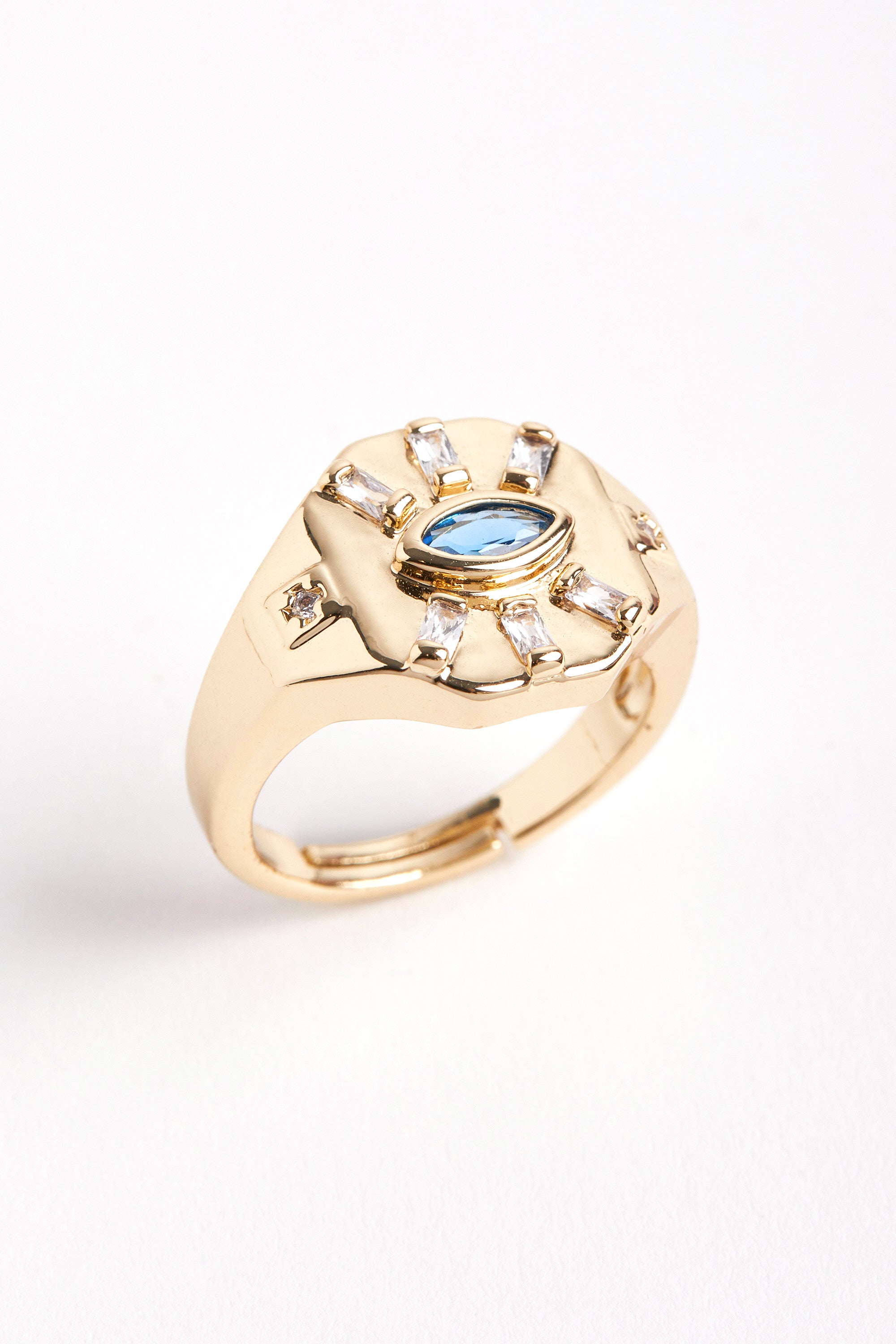 Rhodium Plated Luxury Ring