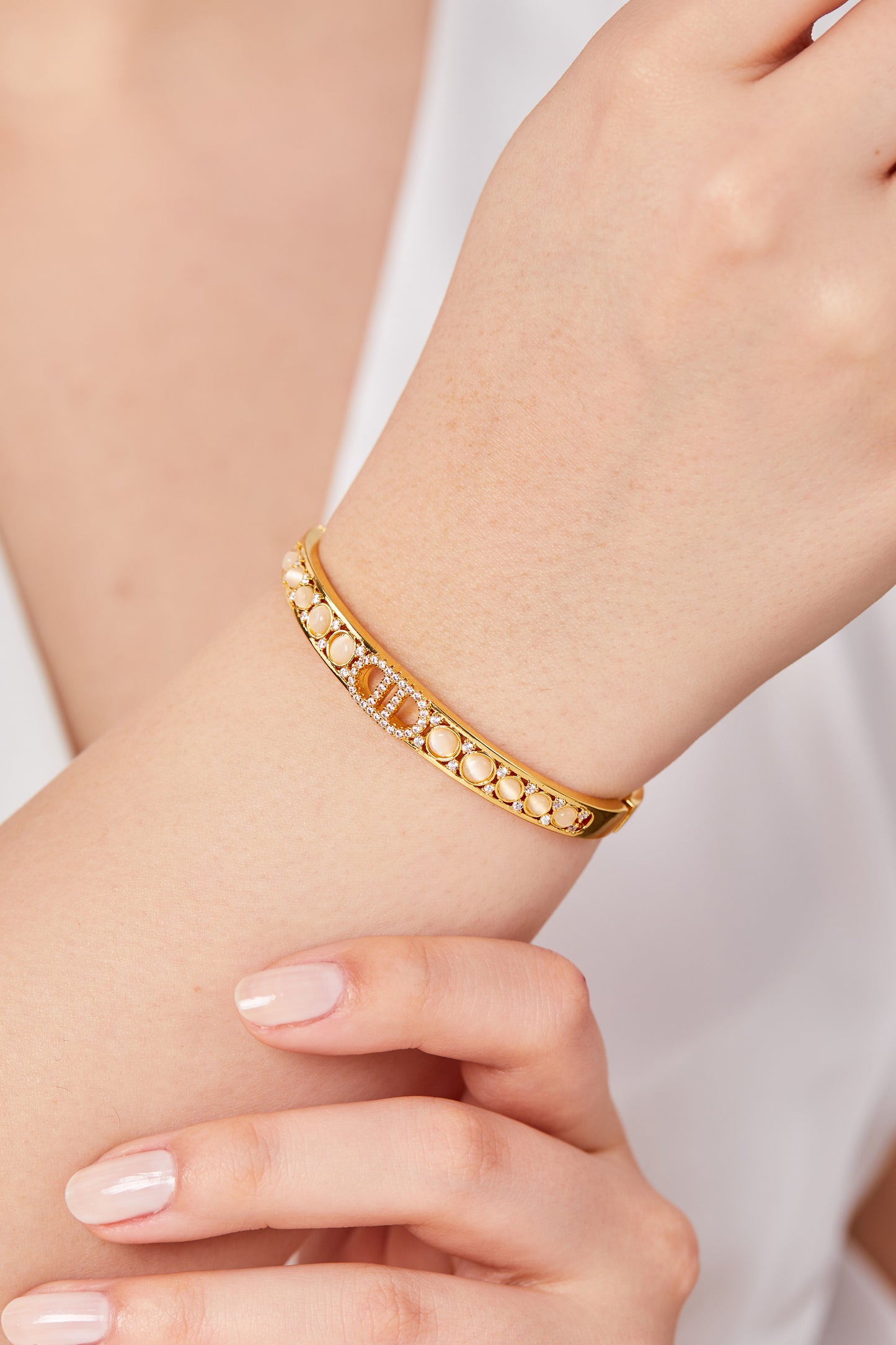 22K Altın Kaplama DD Kelepçe Gold