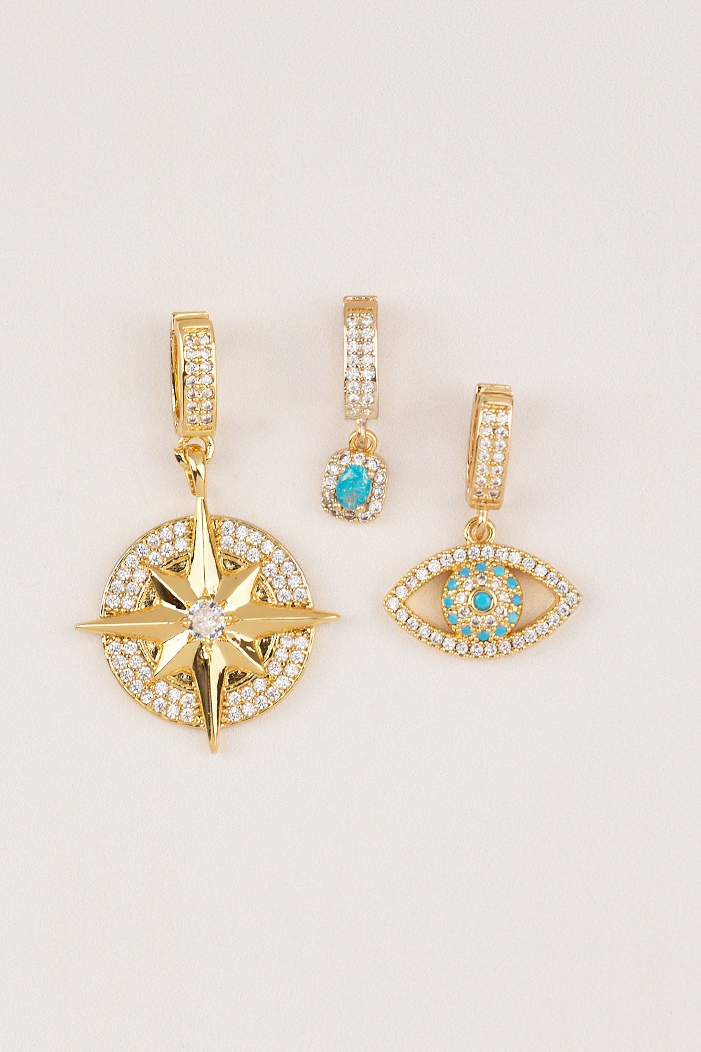 Gold Plated North Star Charm