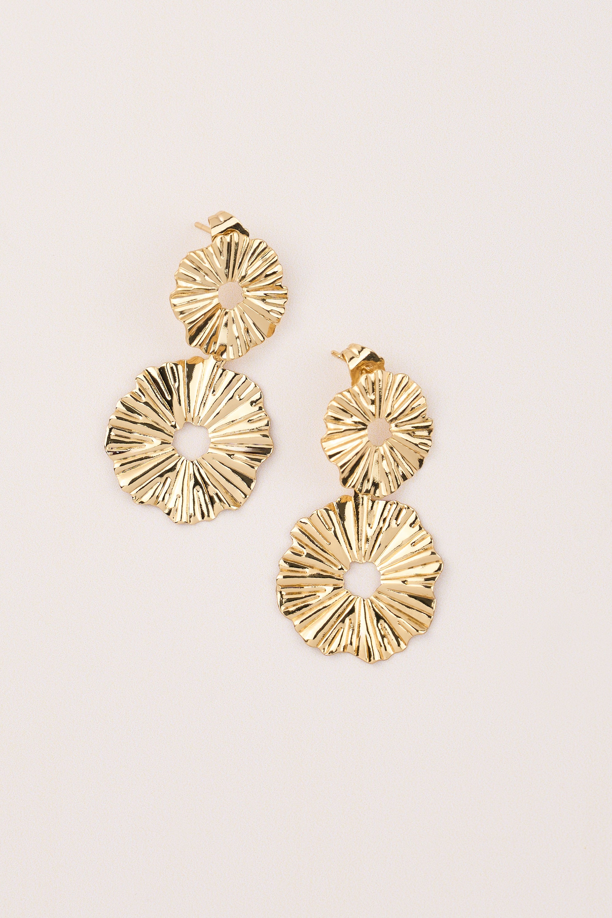 Xuping Maxi Flower Earrings