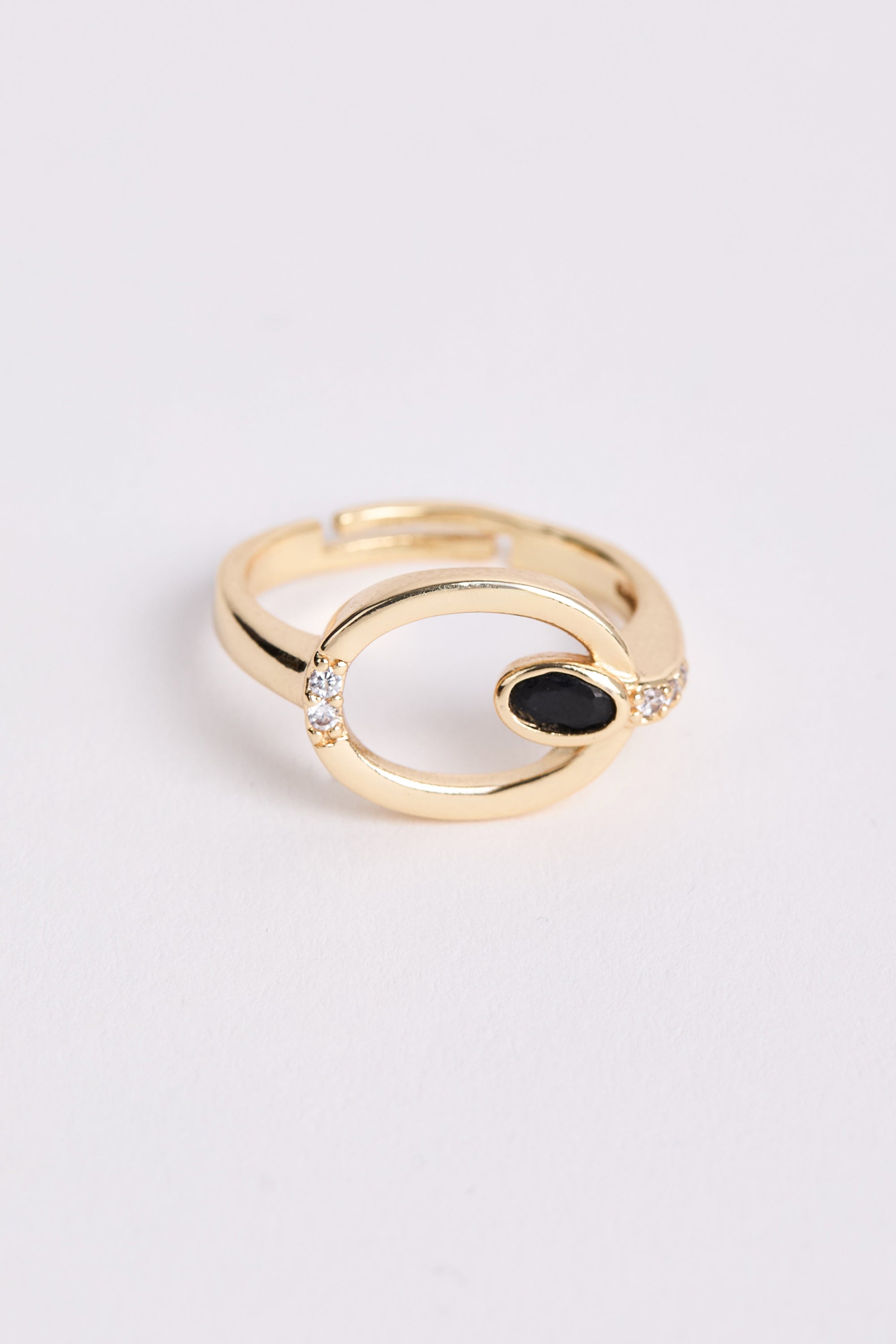 Rhodium Plated Miona Ring Gold