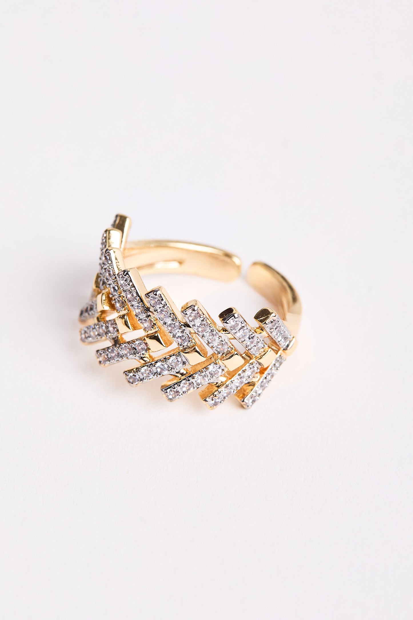 Rhodium Plated Lovely Ring