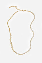 Xuping Zirkon Taşlı Parıltılı Kolye