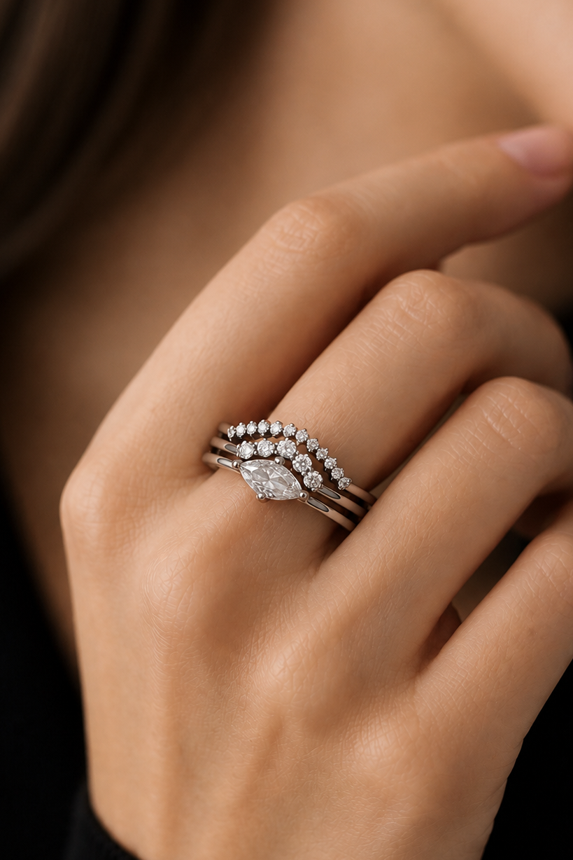 Crown Silver Yüzük