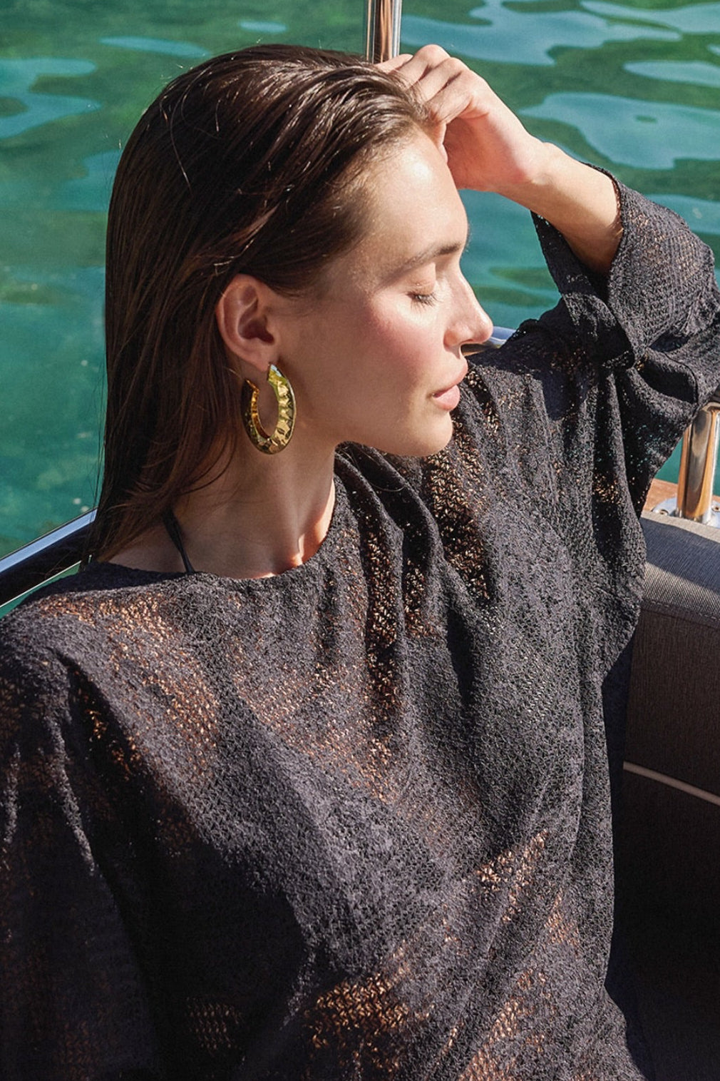 Antik Küpe Gold