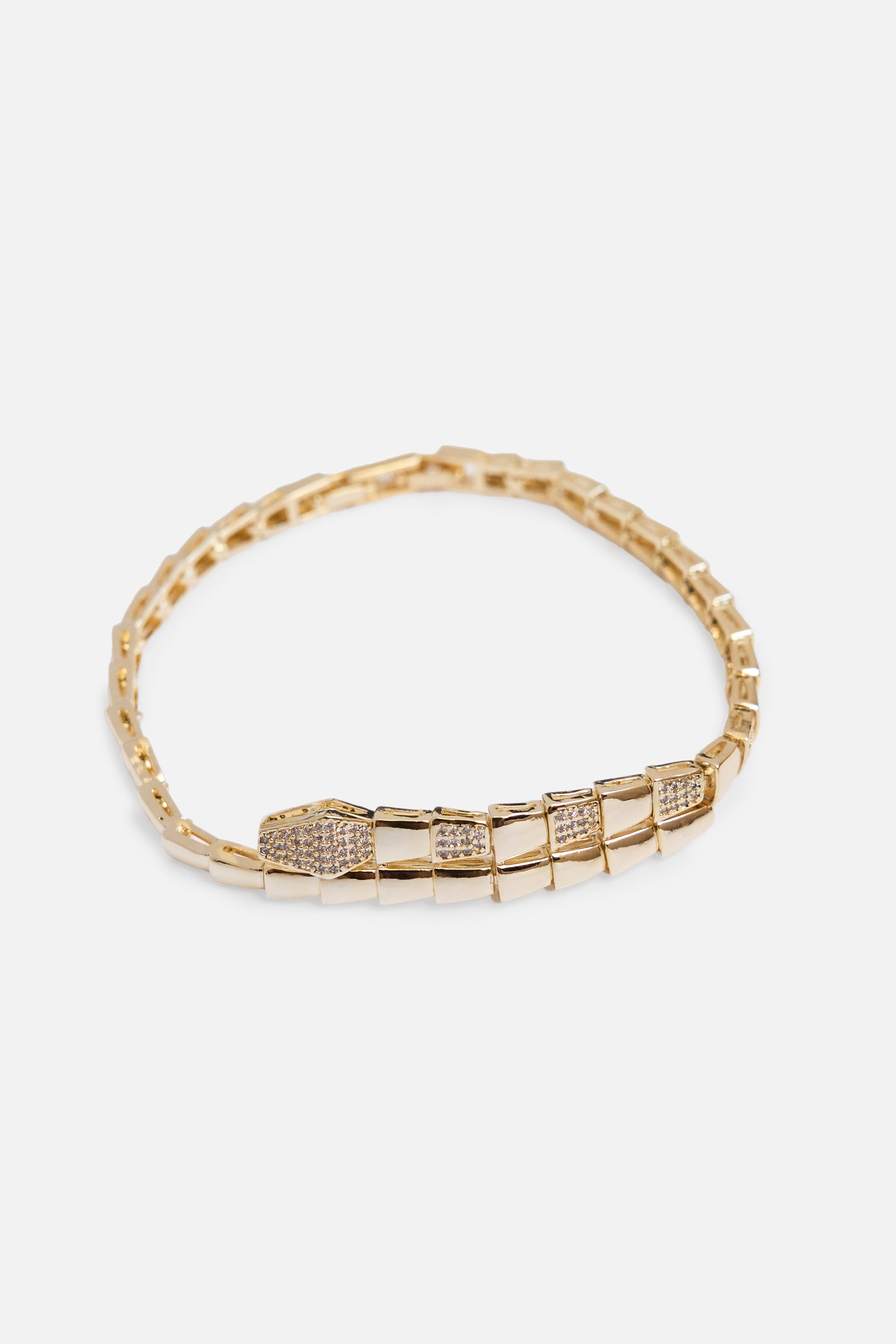 Altın Kaplama Marka Model Yılan Bileklik