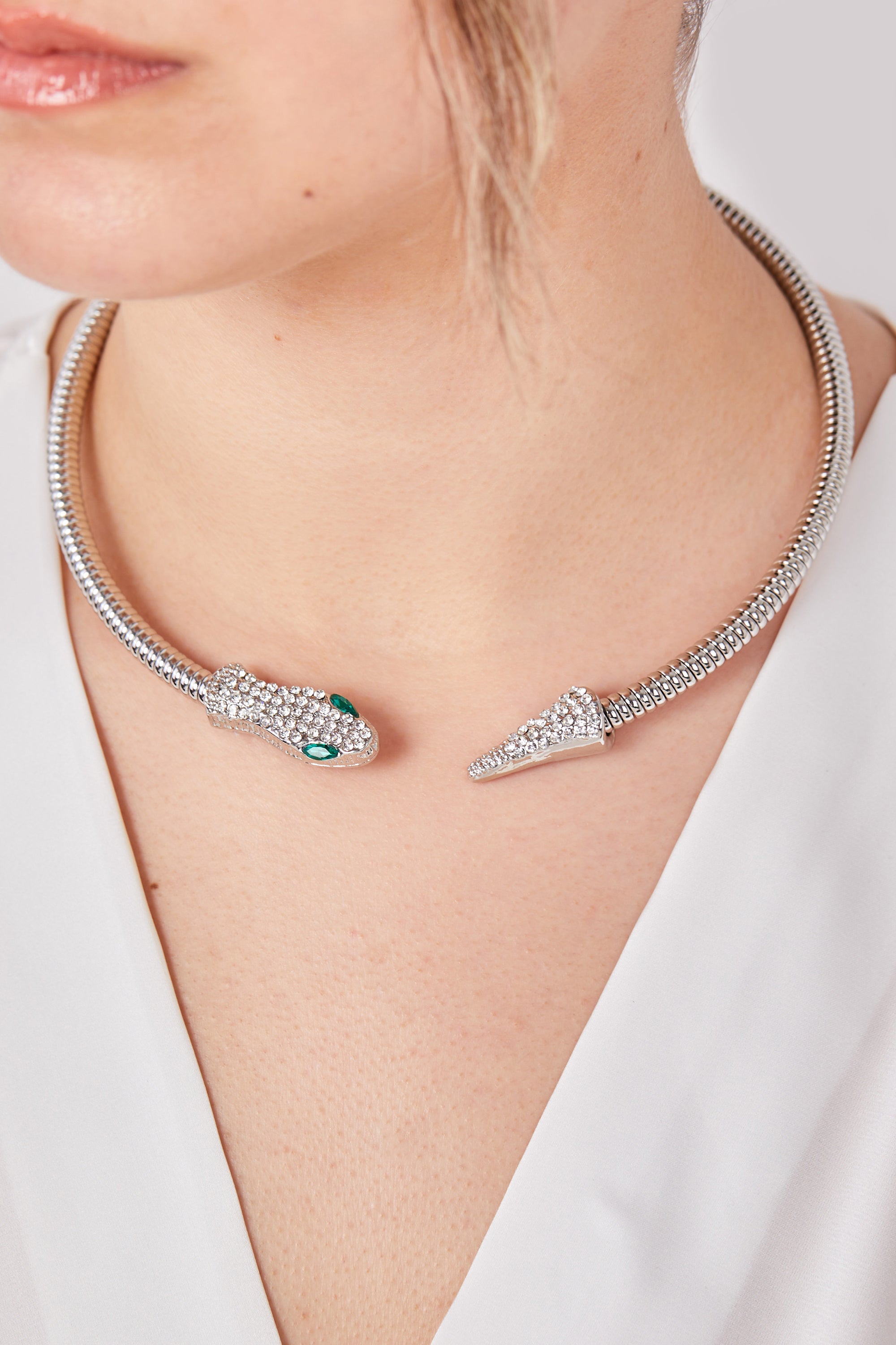Special Design Snake Necklace Bracelet Set