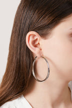 Thick Hoop Earrings