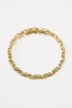 14K Altın Kaplama Zirkon Taşlı Dorika Bileklik