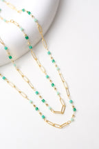 Altın Kaplama Hope Kolye