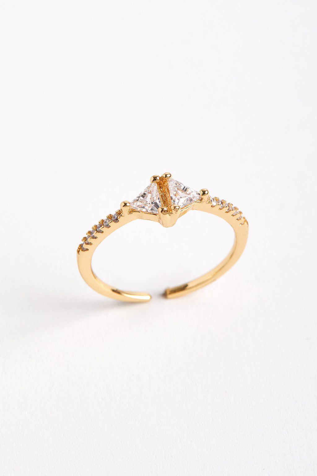 Rhodium Plated Zer Ring