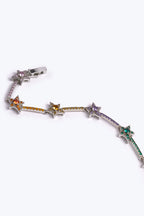 VIP Renkli Taşlı Yıldız Bileklik