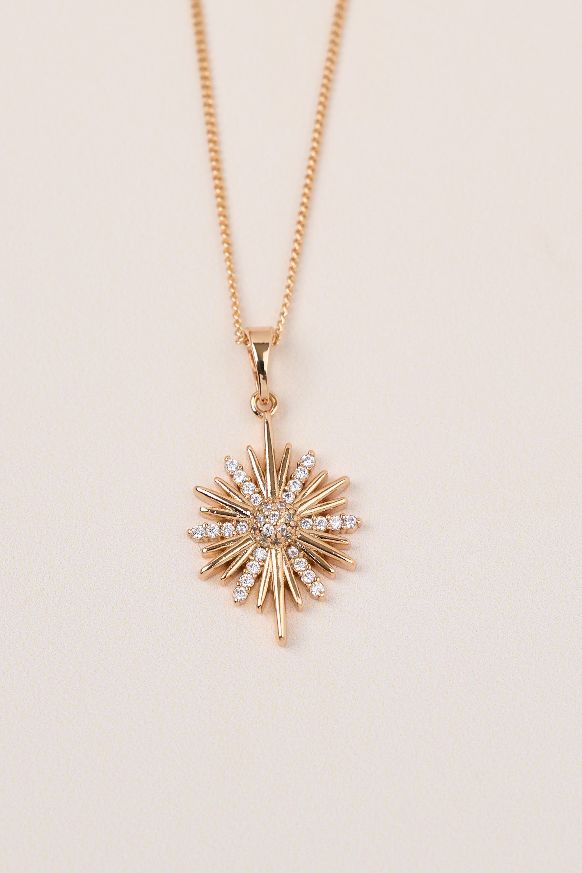 Xuping Zircon Stone North Star Necklace