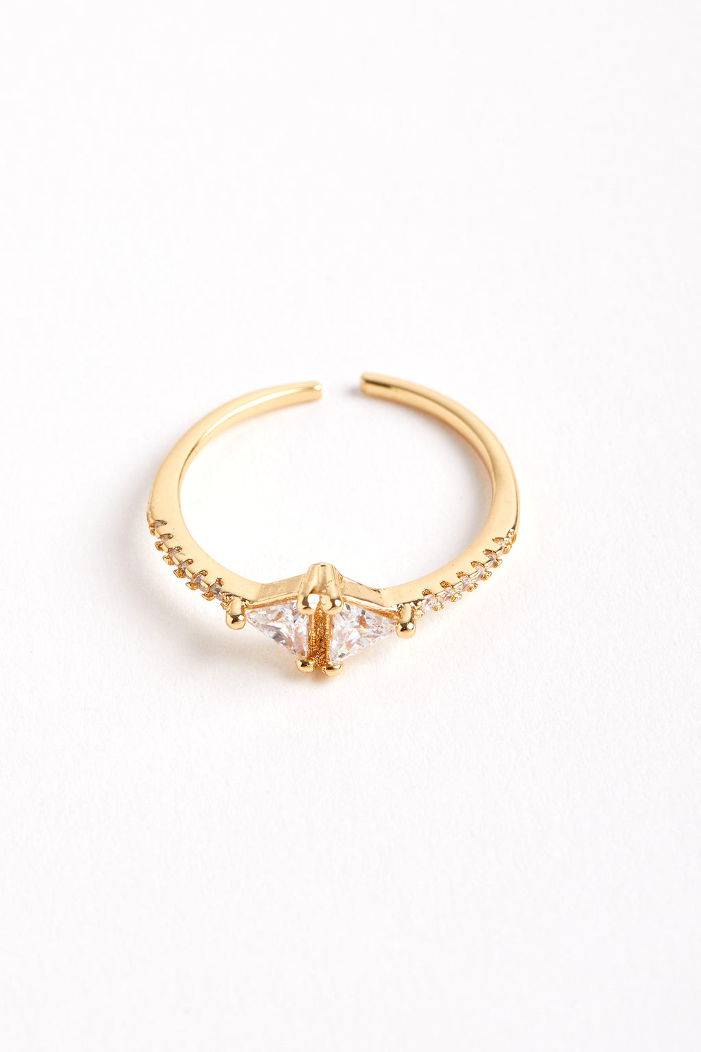 Rhodium Plated Zer Ring
