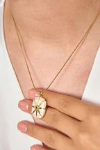 Çelik Fotoğraf Kolye