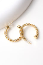 Altın Kaplama Jery Küpe