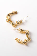 Altın Kaplama Fine Küpe