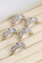 Zirkon Taşlı Vélo Yüzük