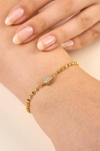 Altın Kaplama Zarif Bileklik