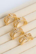 Zirkon Taşlı Vélo Yüzük