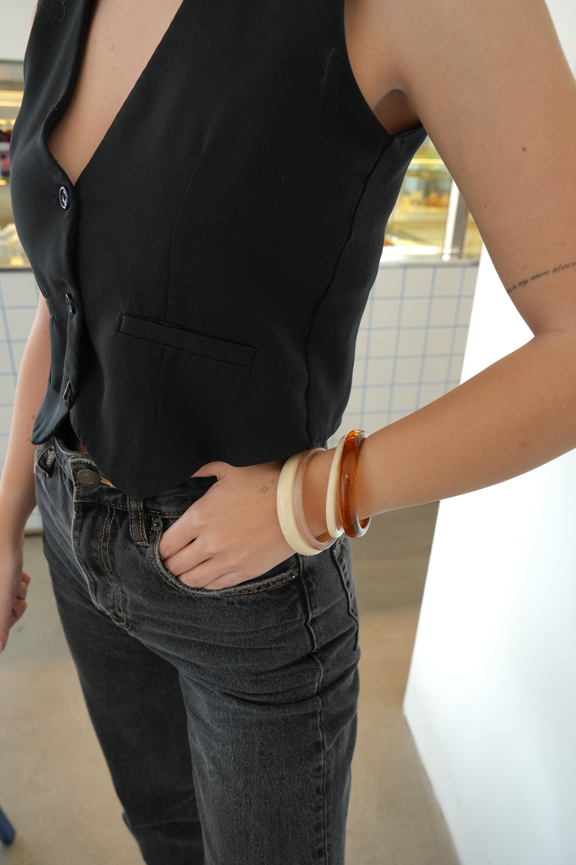 Reçine 4'lü Bileklik