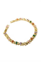 VIP Renkli Taşlı Yıldızlı Bileklik