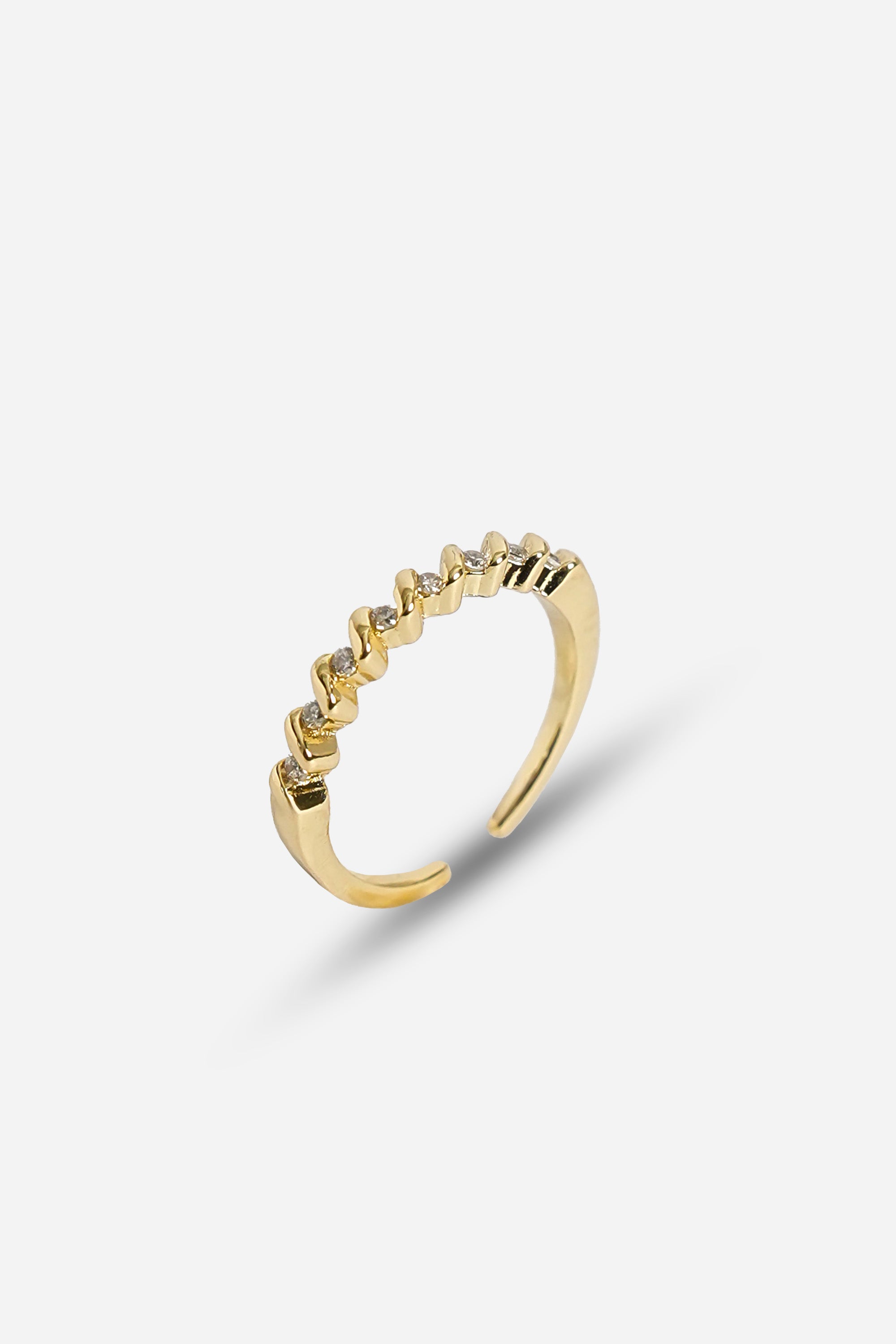 Serçe Parmak Vele Yüzük Gold