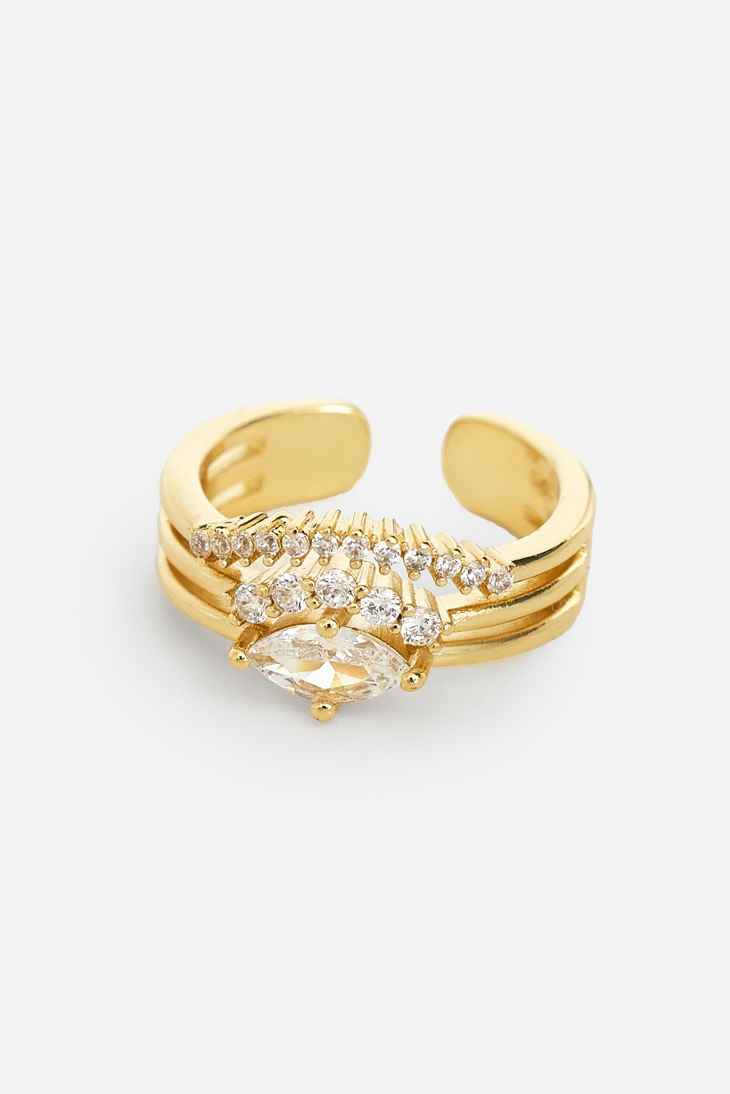 Crown Gold Yüzük
