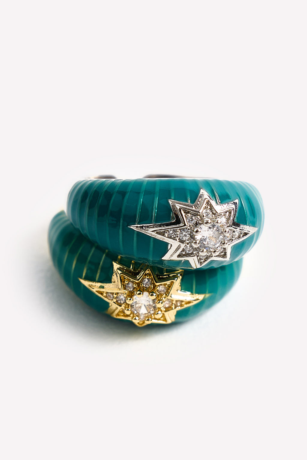 Kutup Yıldızı Motifli Yüzük