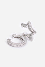 Taşlı Yıldız Earcuff Küpe