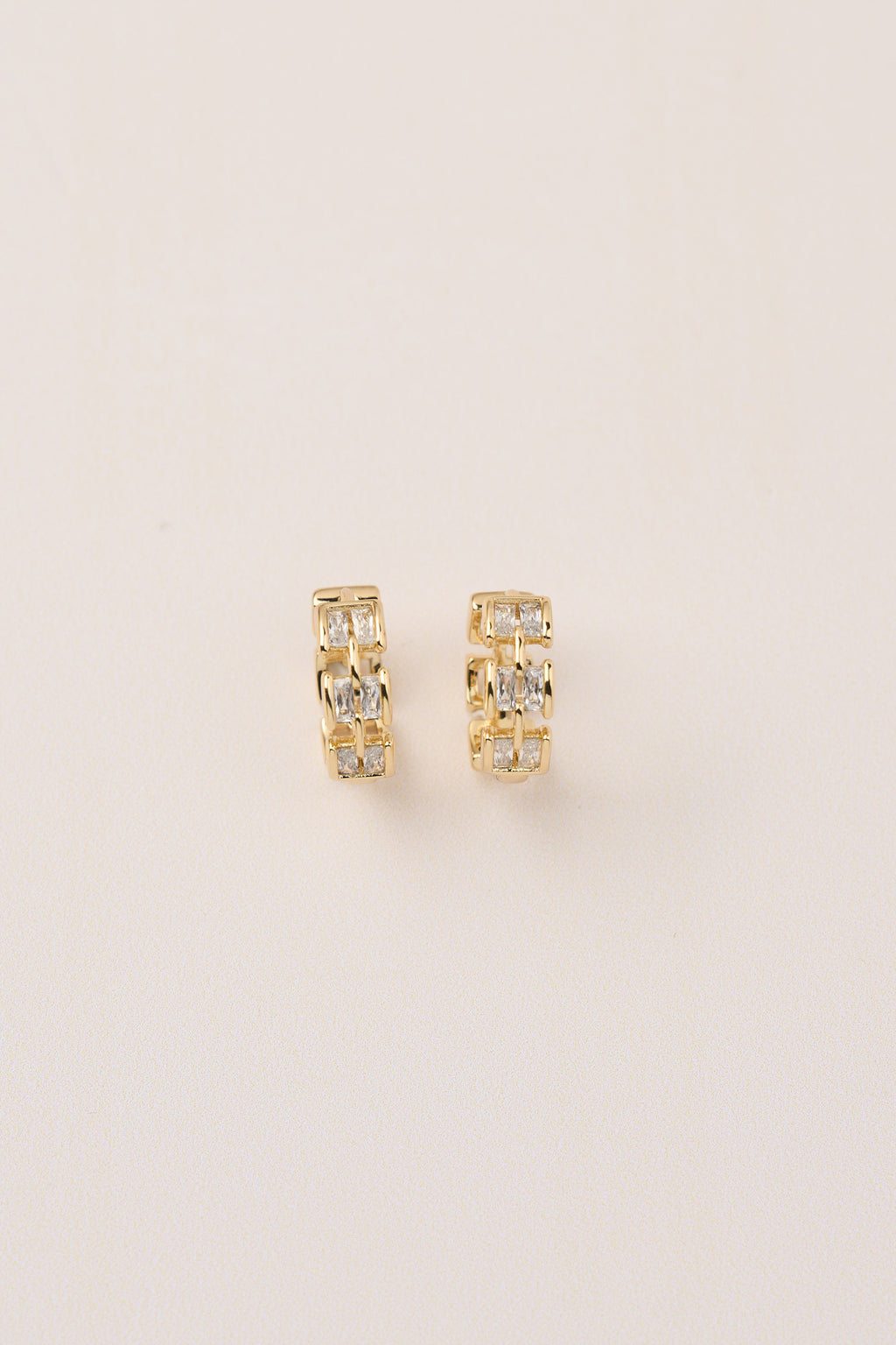 Xuping Diamond Stone Mini Earrings