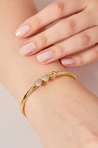 Xuping Kalpli Kelepçe Bilezik