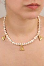 Gerçek İnci Muna Kolye