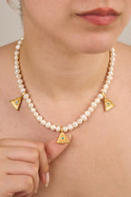 Gerçek İnci Muna Kolye