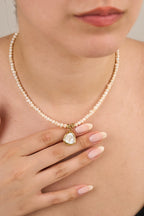 Gerçek İnci Hürre Kolye