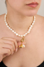 Gerçek İnci Arı Kolye