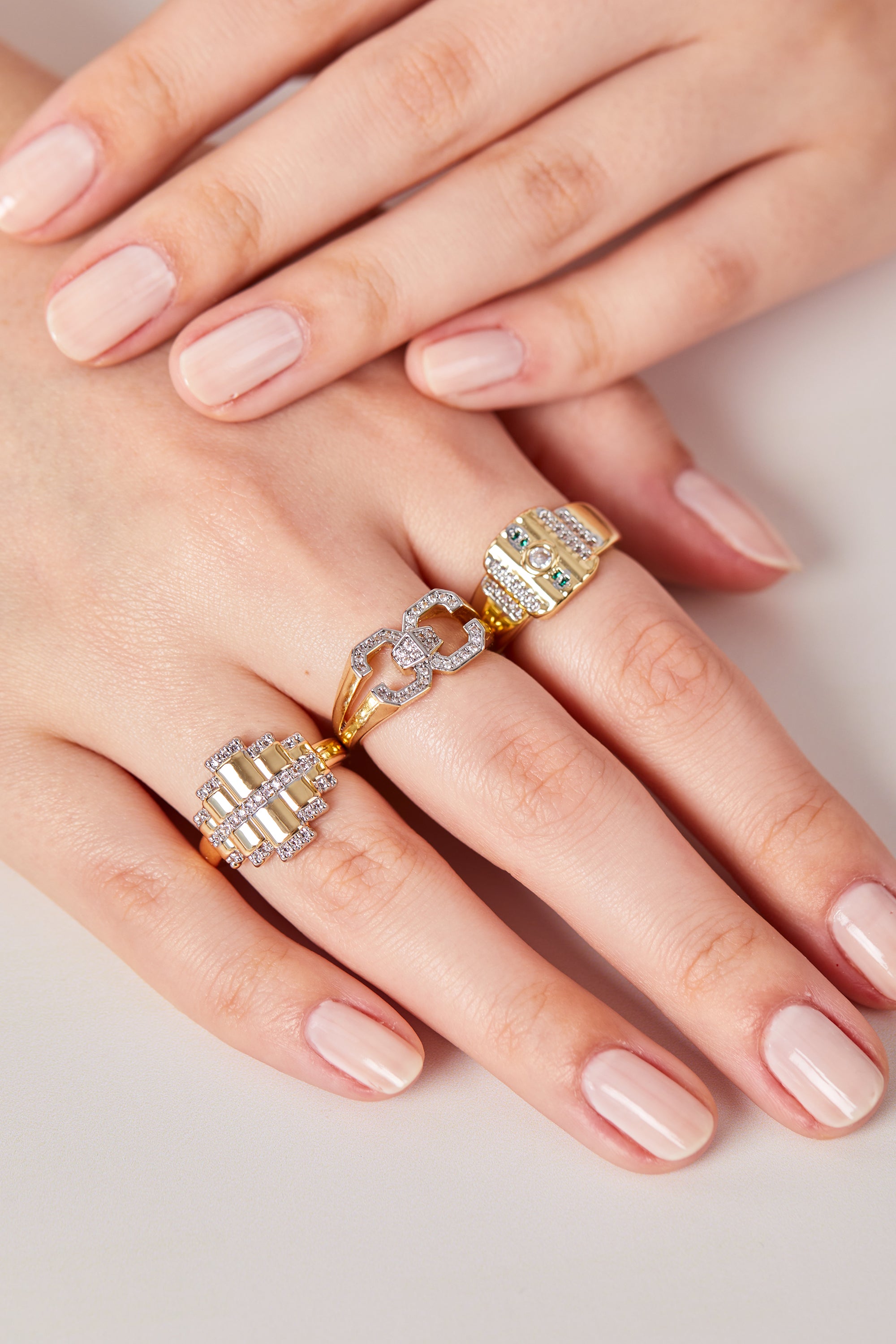 14K Gold Plated Elegance Ring