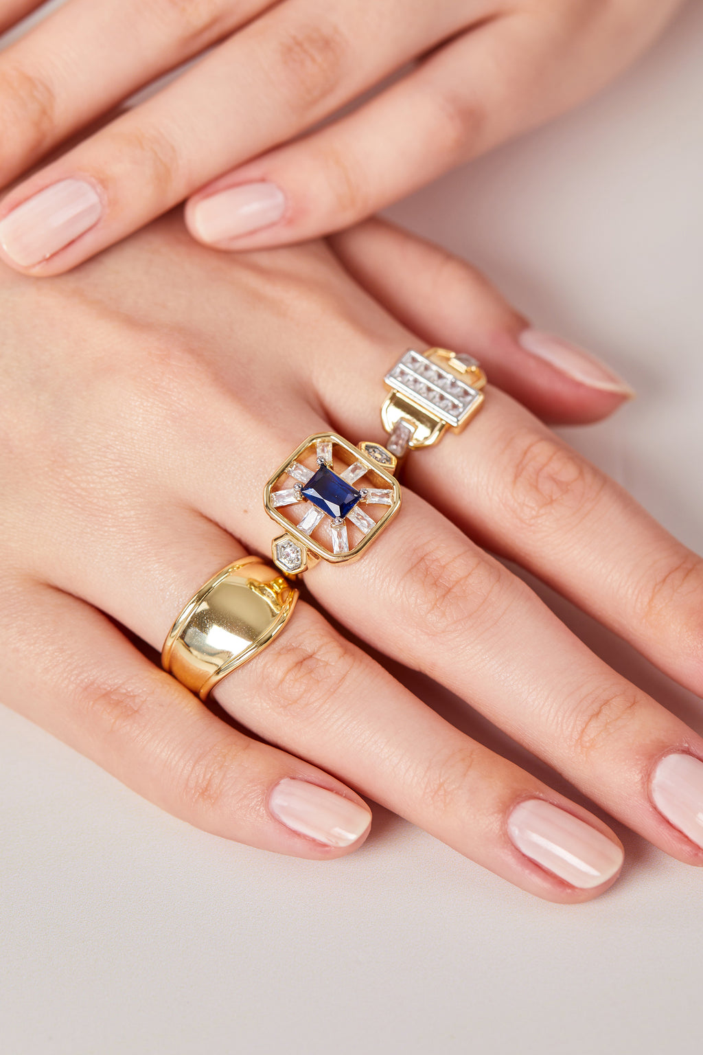 14K Gold Plated Bella Ring