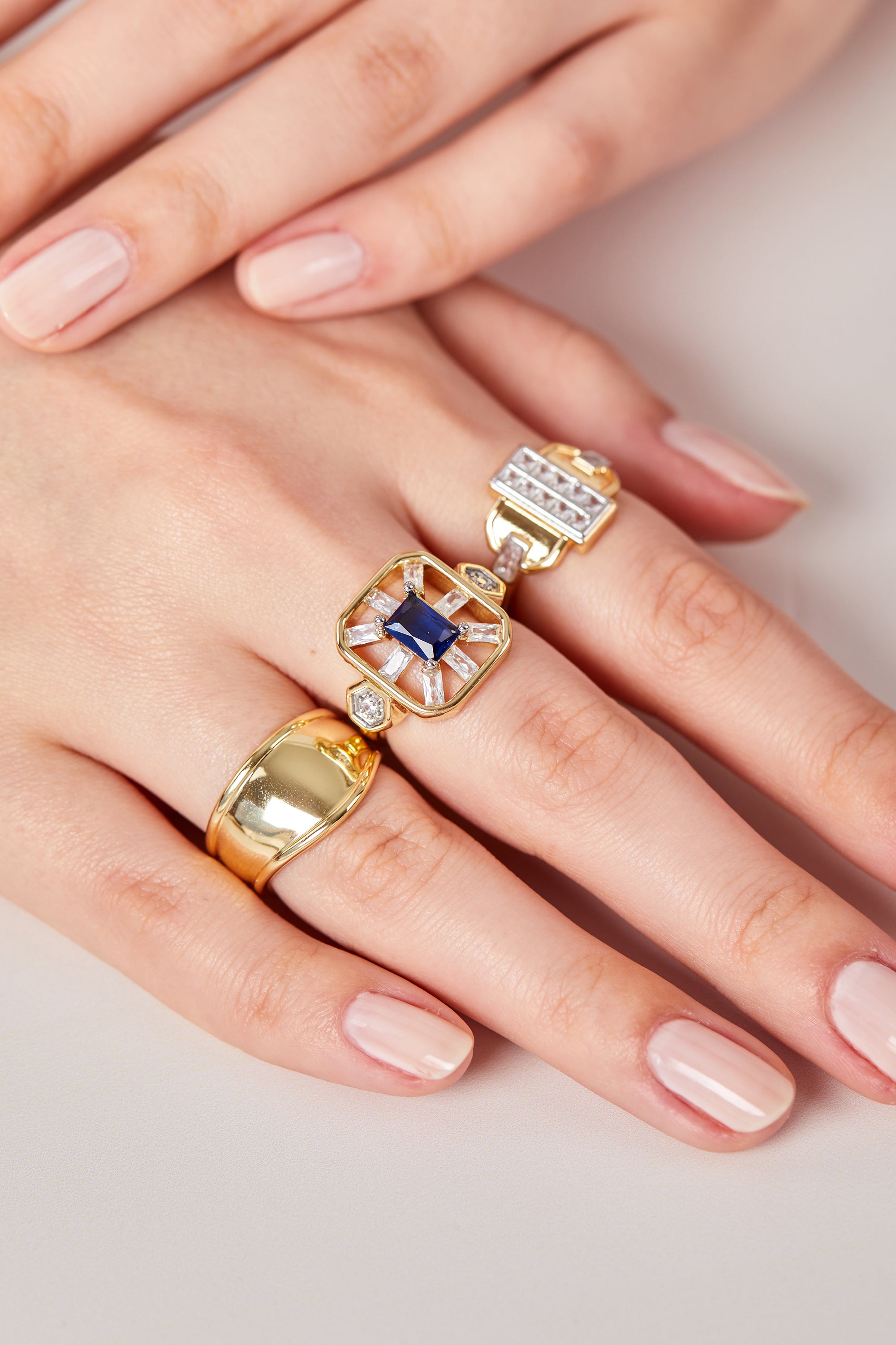 14K Gold Plated Bella Ring