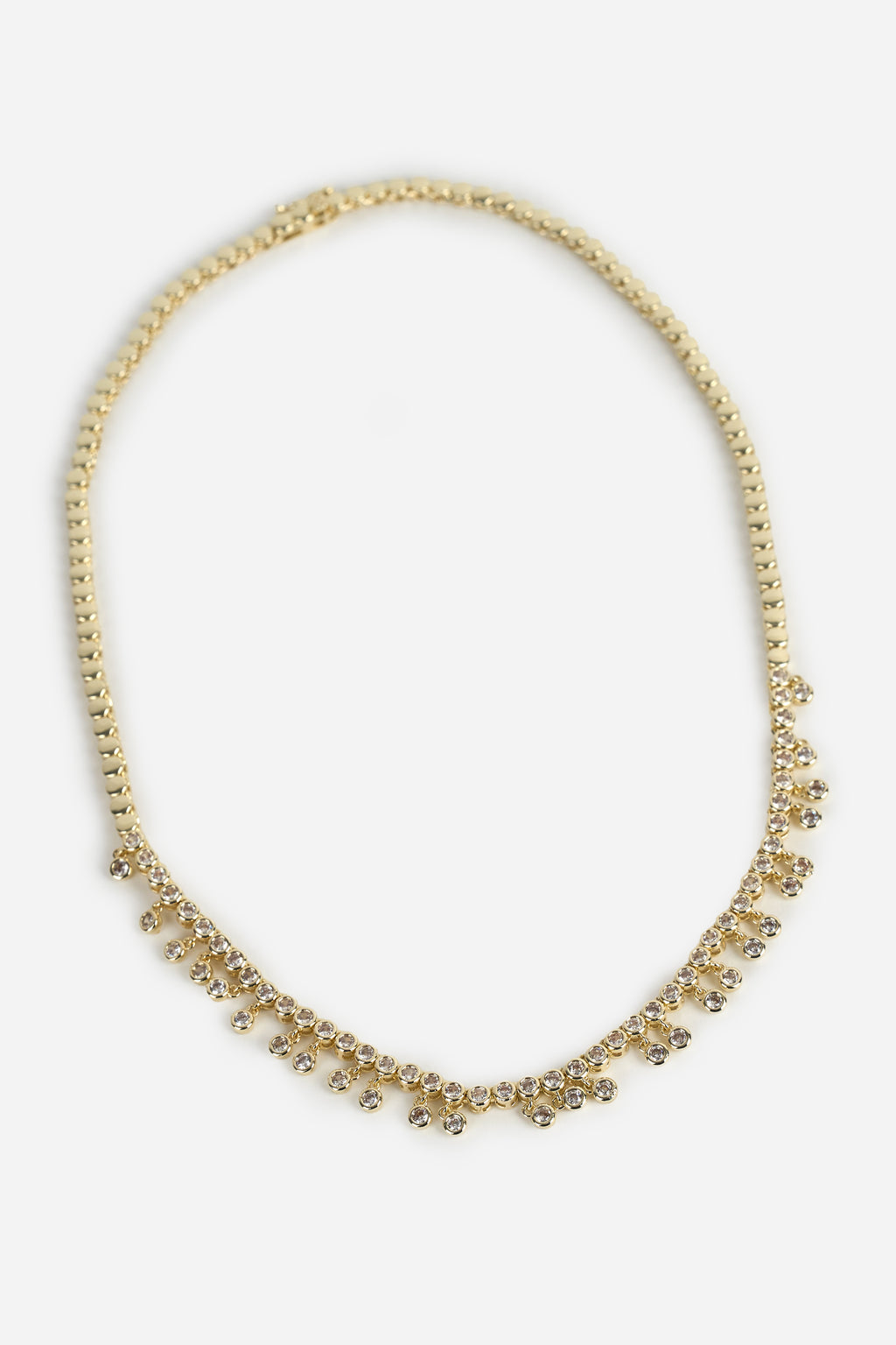 VIP Parlak Taşlı Kolye