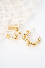 Altın Kaplama Fine Küpe