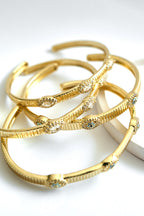 Altın Kaplama Mavi Göz Bileklik