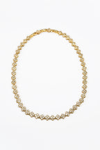 VIP Özel Seri Zirkon Taşlı Yonca Kolye Gold