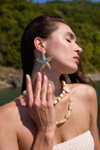 Tasarım Büyük Deniz Yıldızı Küpe