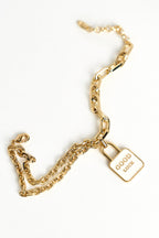 14K Altın Kaplama Good Luck Bileklik