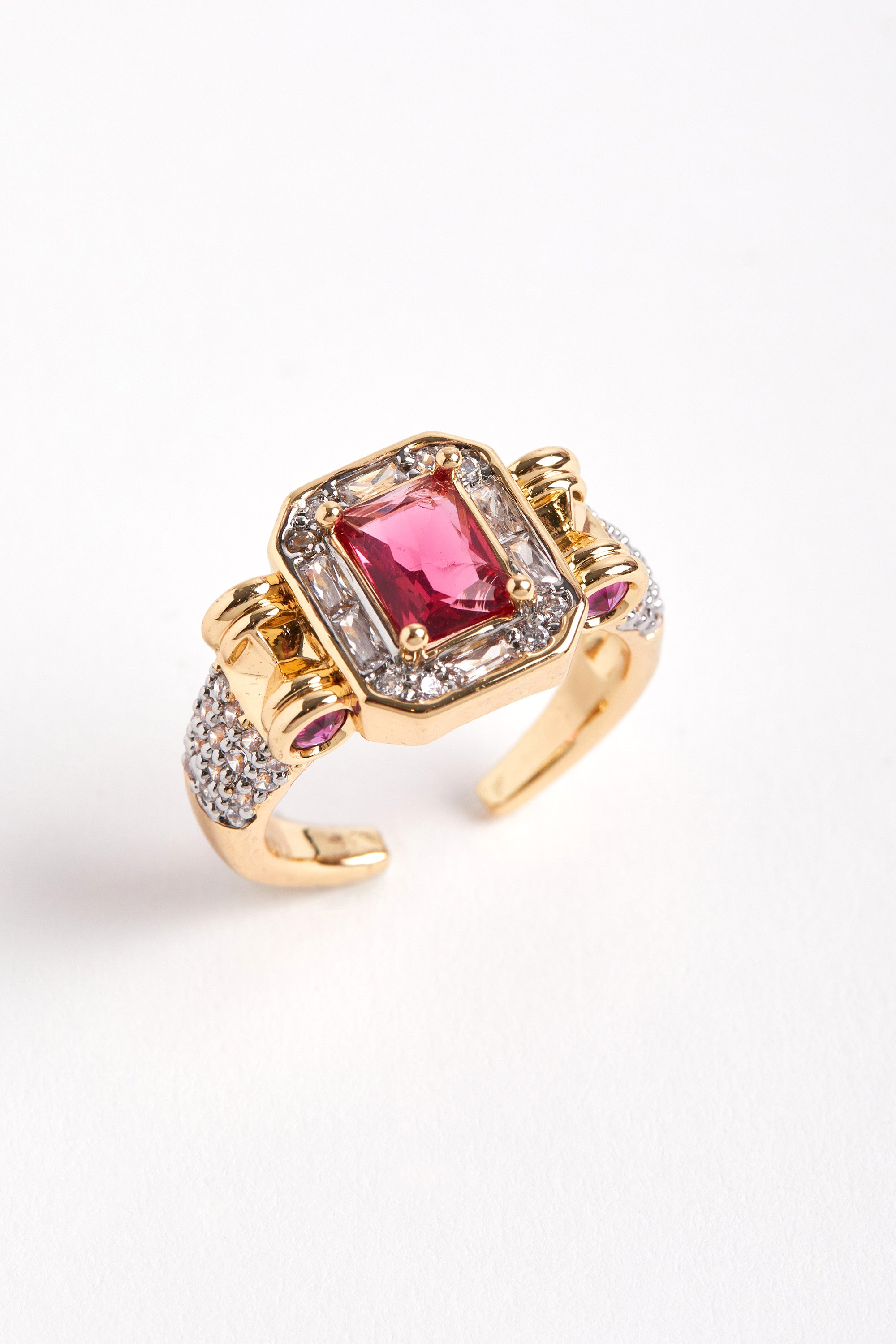Gold Plated Mira Ring 