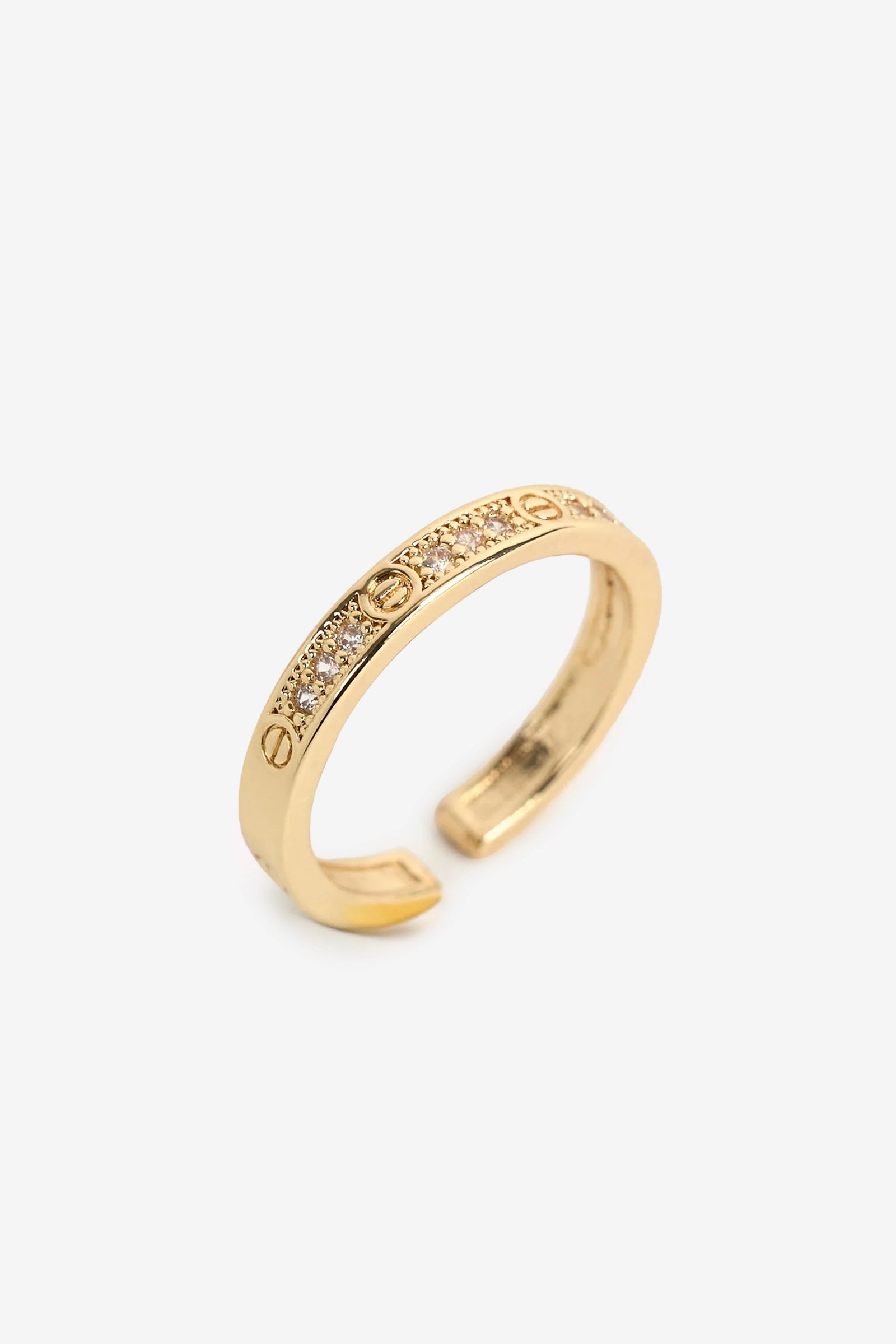 Altın Kaplama Karti Yüzük