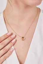 Steel Round Basic Necklace